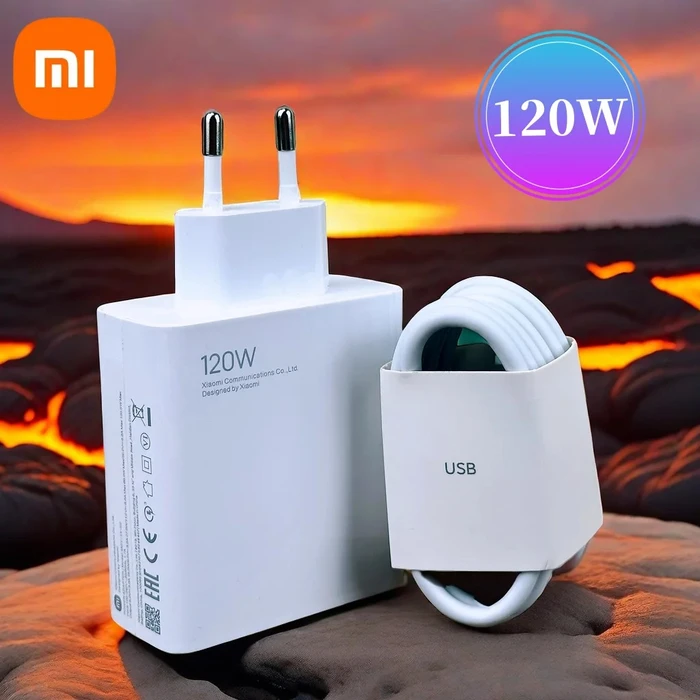 המקורי xiaomi 120w מטען מהיר מטען מהיר eu מתאם חשמל עבור מיל 14 אולטרה 13t פרו 12s טלפון drmi k70 k60 k60 טלפון