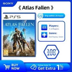 הצעות משחק Sony PlayStation 5 PS5 - Atlas Fallen - גרסה אירופית 100% רשמית כרטיס משחק פיזי מקורי ל-PlayStation 5 PS5